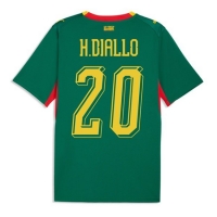 Camiseta Senegal Habib Diallo #20 Segunda Equipación Replica Mundial 2026 mangas cortas